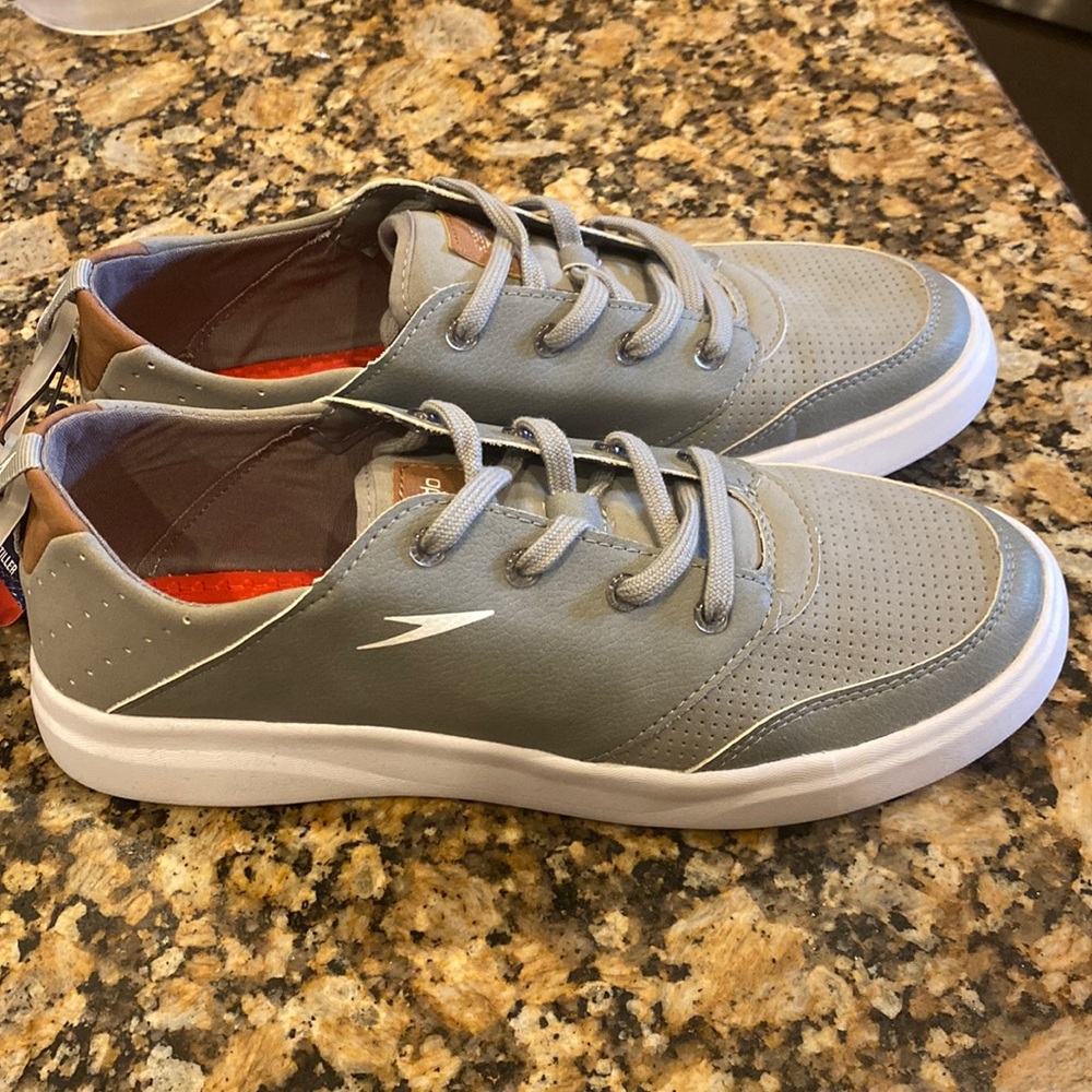 NWT Speedo Mens Tiller Water Boat Deck Shoes Lightweight Breathable  (S 7-8)